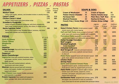 Vizco's Restaurant and Cake Shop Baguio City .